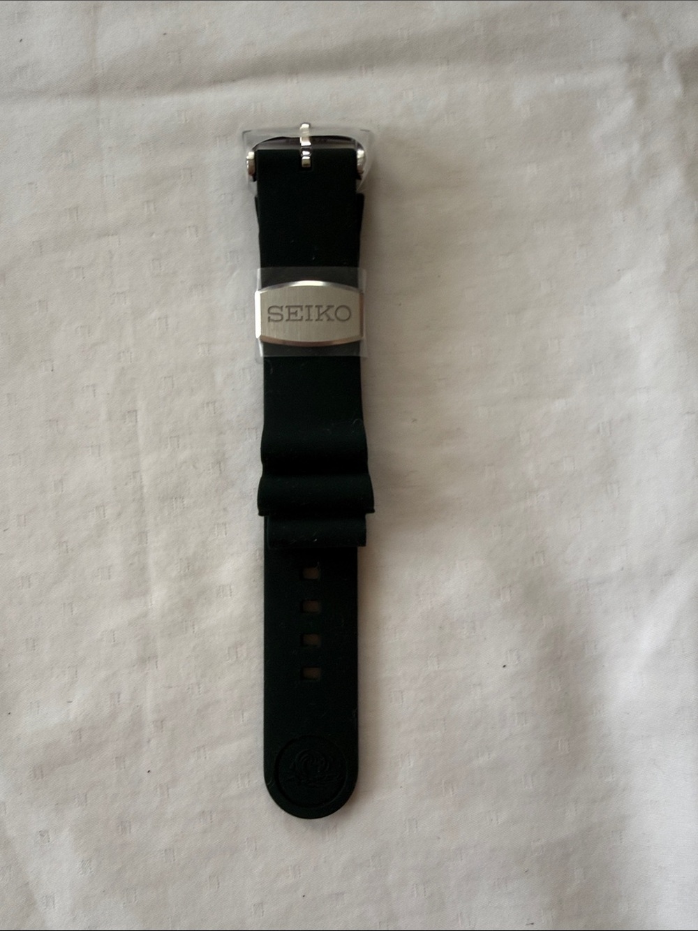 Seiko Spare Watch Straps Rubber - Black